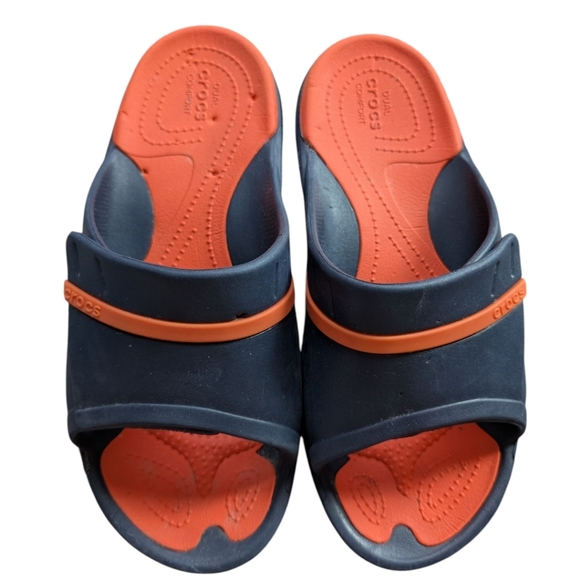 Crocs MODI Sport Flip Flops Leisure Outdoor Unisex 6 Men 8 Women Comfort Velcro - Picture 2 of 11